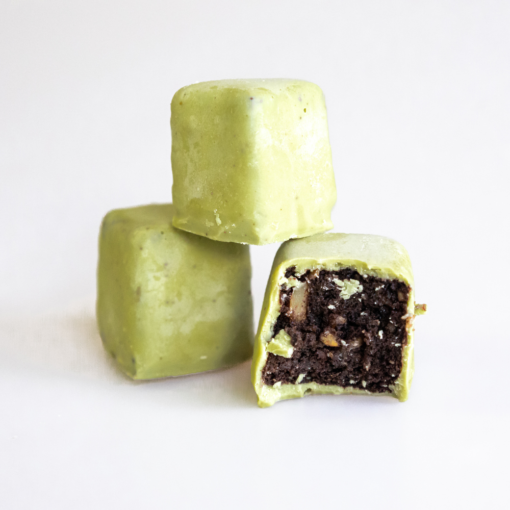 BROWNIE BITE PISTACHE 100G
