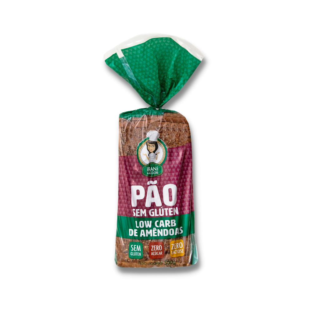 PÃO DE FORMA LOW CARB 500G