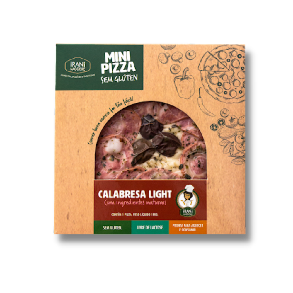PIZZA DE CALABRESA LIGHT 180G