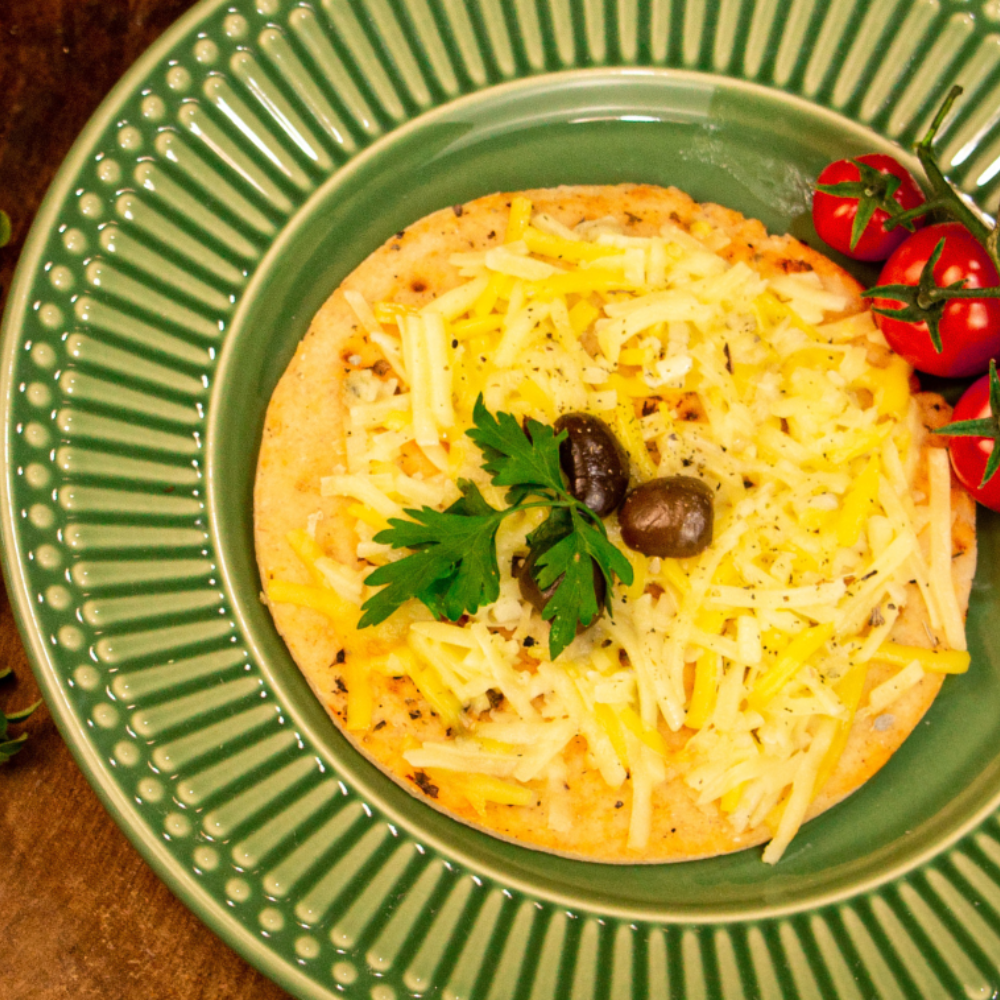 PIZZA VEGANA DE QUEIJOS 120G