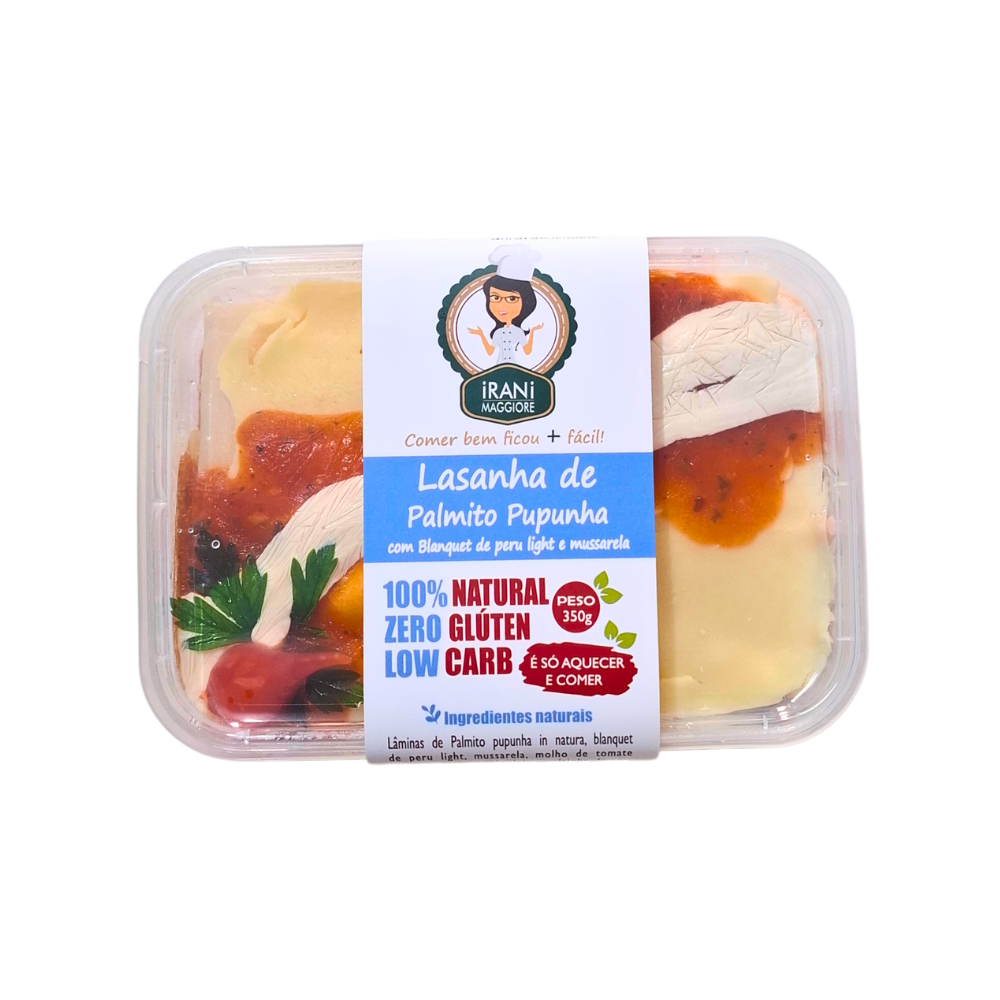 LASANHA DE PALMITO PUPUNHA COM BLANQUET D...
